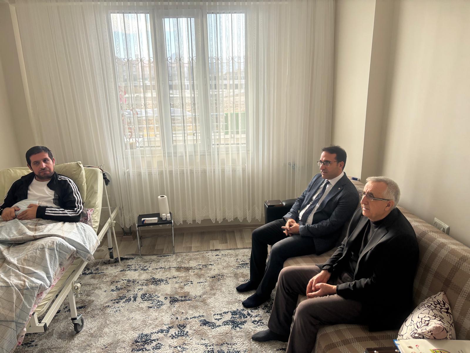 Evde Bakım Hizmetinden Yararlanan Aile Ziyaret Edildi