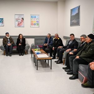 Yaralı Polislerimize Geçmiş Olsun Ziyareti - fotoğraf 5