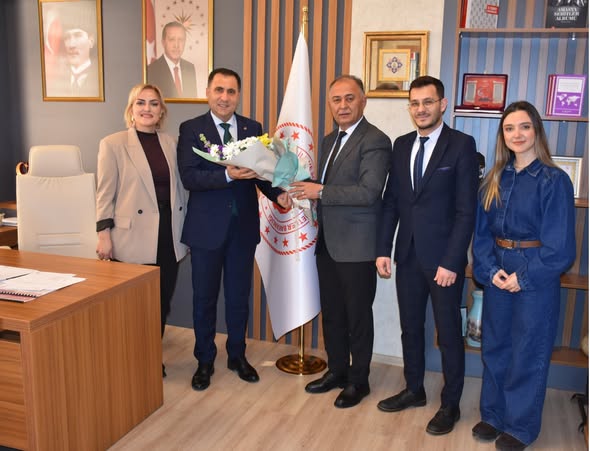 Aydın’da Kreş ve Çocuk Kulüpleri Eğitim Derneği (AKÇED) Başkanı Sayın Nuri Kaya ve beraberindeki heyet, İl Müdürümüz  İlkay Türkoğlu’na hayırlı olsun ziyaretinde bulundu.