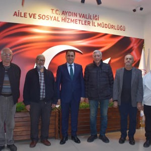Aydın Şehit Aileleri ve Gaziler Dayanışma Derneği Başkanı Sayın İsmail Ece ile dernek yönetim kurulu üyeleri, İl Müdürümüz İlkay Türkoğlu’na hayırlı olsun ziyaretinde bulundu. - fotoğraf 1