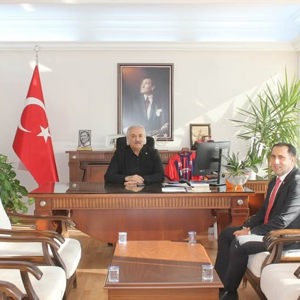 İl Müdürümüz İlkay Türkoğlu, Söke Kaymakamı Sayın Ali Akça’yı makamında ziyaret etti. - fotoğraf 1