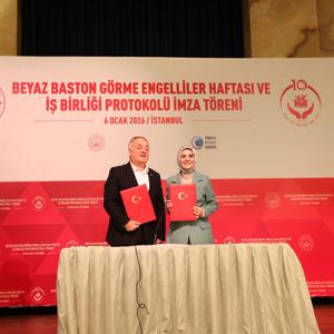 Beyaz Baston Görme Engelliler Haftası Kapsamında Türkiye Beyazay Derneği ile İş Birliği Protokolü İmzalandı - fotoğraf 1