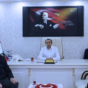  Şehit Babası Fadıl Pamukçu, İl Müdürümüzü Ziyaret Etti. - fotoğraf 1