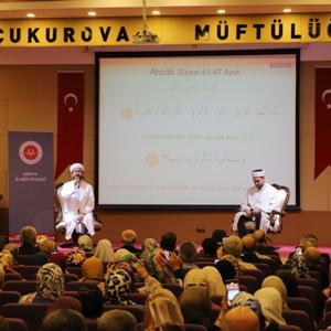 MEVLİD-İ NEBÎ HAFTASI KAPSAMINDA DÜZENLENEN KONFERANSTA BİR ARAYA GELDİK - fotoğraf 1