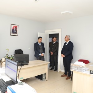 VALİ YARDIMCIMIZ SAYIN ABDULLAH ŞAHİN ÇUKUROVA SOSYAL HİZMET MERKEZİ MÜDÜRLÜĞÜMÜZÜ ZİYARET ETTİ - fotoğraf 2