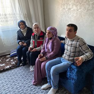 Beyaz Baston Görme Engelliler Haftası Hane Ziyareti - fotoğraf 2