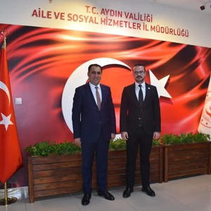 İl Göç İdaresi Müdürü Melik Yasin Saraç, İl Müdürümüz İlkay Türkoğlu’na hayırlı olsun ziyaretinde bulundu. - fotoğraf 1