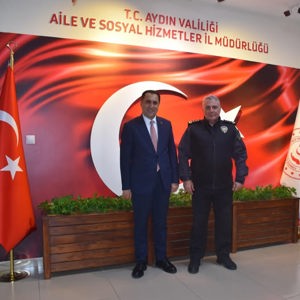 Aydın İl Emniyet Müdürü Sayın Armağan Adnan Erdoğan, İl Müdürümüz  İlkay Türkoğlu’na hayırlı olsun ziyaretinde bulundu. - fotoğraf 1