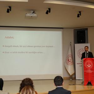 İl Müdürlüğümüzce “Etkili Liderlik Bağlamında Adalet” Konulu Eğitim Programı Gerçekleştirildi - fotoğraf 1