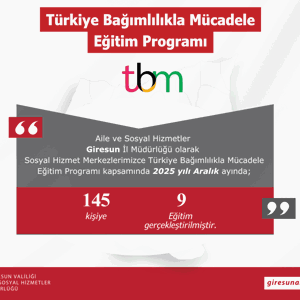 Giresun Aile ve Sosyal Hizmetler İl Müdürlüğü olarak Bakanlığımız hizmetleri ilimizdeki Aralık Ayı Verileri; - fotoğraf 5