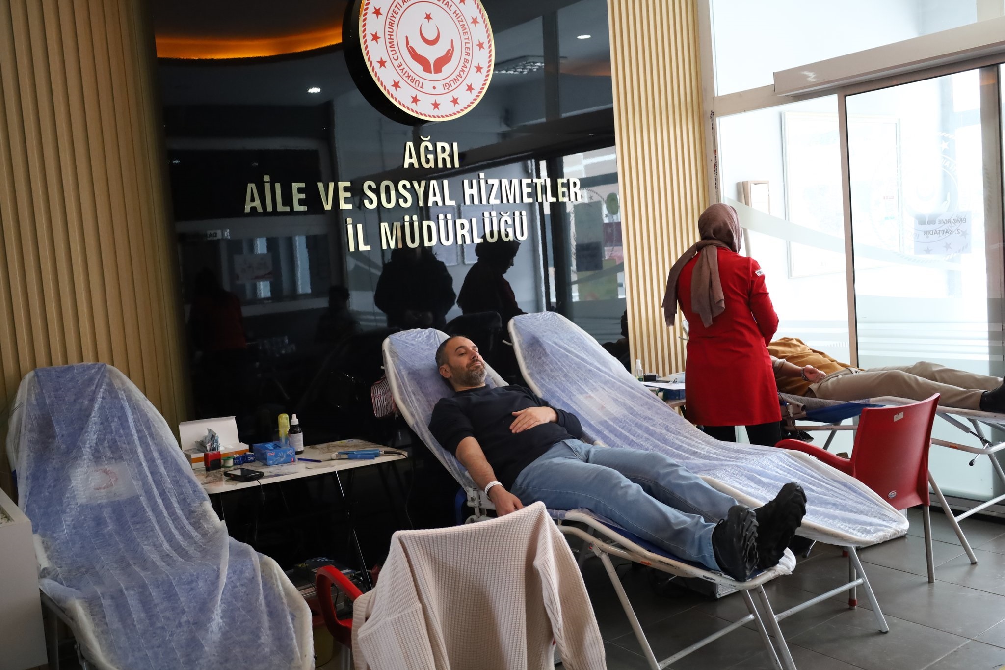 İl Müdürlüğümüzden Kızılay'a Kan Bağışı