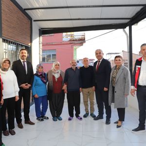 KOZAN ŞEHİDİMİZ ORHUN FURKAN BAYKAN'IN KIYMETLİ AİLESİNE ZİYARET - fotoğraf 1