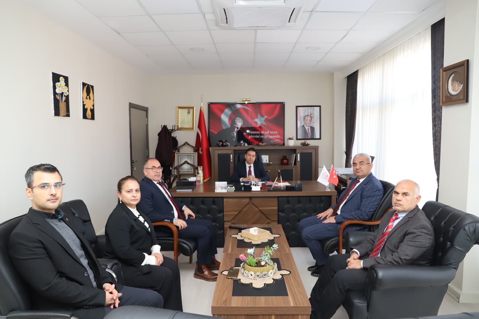 VALİ YARDIMCIMIZ SAYIN ABDULLAH ŞAHİN HUZUREVİMİZİ ZİYARET ETTİ