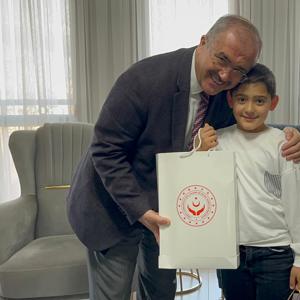 Şehidimiz Servet Akkuş’un Emaneti Bora’nın İlk Karne Sevinci  - fotoğraf 3