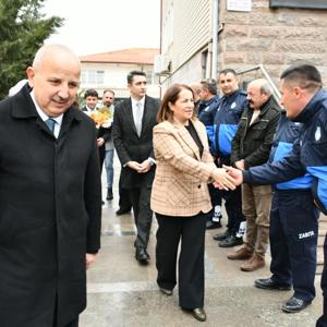 Bakan Yardımcımız Sayın Sevim SAYIM MADAK, Keskin Belediyesi’ni, Rahmi Pehlivanlı Müzesini ve Hacı Taşan Kültür Merkezini ziyaret etti. - fotoğraf 2