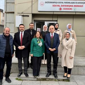 Bakan Yardımcımız Sn. Sevim Sayım Madak, Gaziosmanpaşa Aile Destek Merkezi ve Sosyal Dayanışma Merkezi’ni Ziyaret Etti - fotoğraf 3