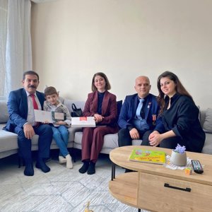 İl Müdürlüğümüzce, Şehit ve Gazi Çocuklarımızın İlk Karne Heyecanı Paylaştık  - fotoğraf 1