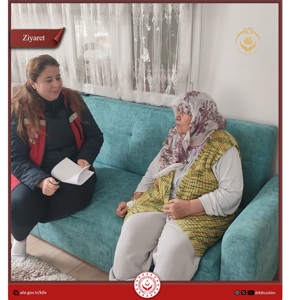 "Evinde Yalnız Yaşayan Yaşlı Vatandaşlara Ziyaret" kapsamında İlimizde yalnız yaşayan yaşlılarımızı ziyaret ettik. - fotoğraf 1