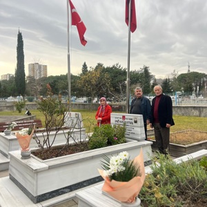 Fatsa Huzurevi Sakinlerimizden Şehidimiz Ümit Karamustafa'nın Ailesine ve Kabrine Ziyaret - fotoğraf 2