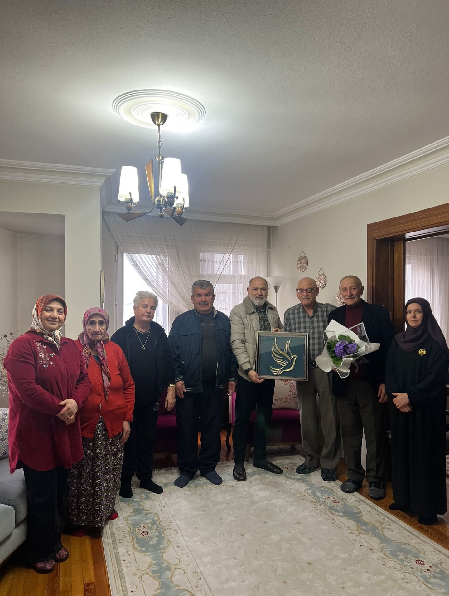 Fatsa Huzurevi Sakinlerimizden Şehidimiz Ümit Karamustafa'nın Ailesine ve Kabrine Ziyaret