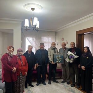 Fatsa Huzurevi Sakinlerimizden Şehidimiz Ümit Karamustafa'nın Ailesine ve Kabrine Ziyaret - fotoğraf 1