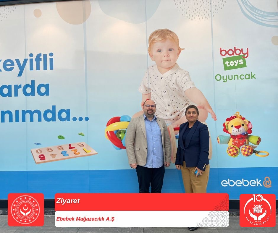 İl Müdürümüz Sayın Emine BÖÇKÜN, Ebebek Mağazacılık A.Ş. Bölge Müdürü Sayın Mustafa DALAKLI’yı Ziyaret Etti