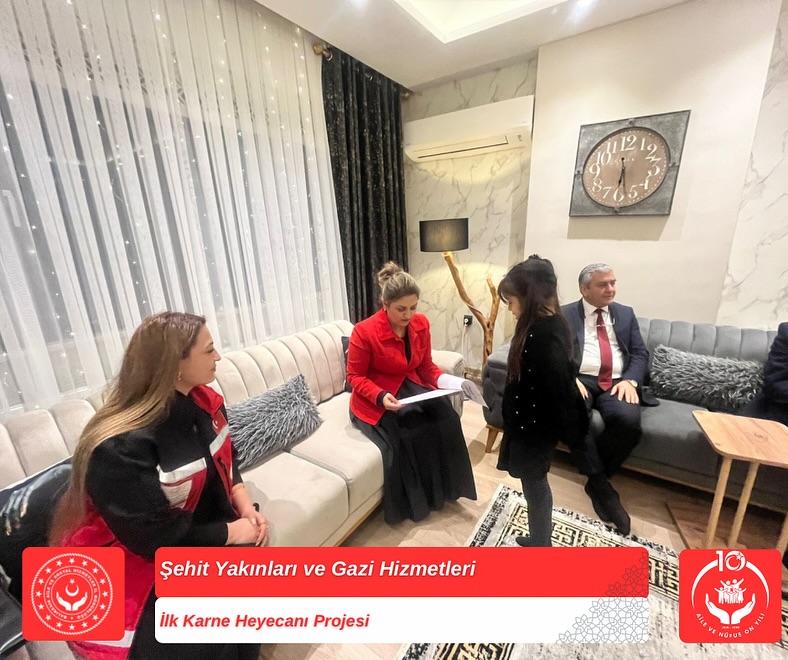 “İlk Karne Heyecanı”na Ortak Olduk