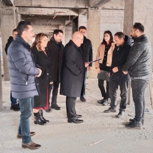 Vali Yardımcımız Sayın Yusuf İzzet KARAMAN, Yapımı Devam Eden Hizmet Binamızda İncelemede Bulundu - fotoğraf 3