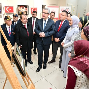 Aile Destek Merkezi Kursiyerlerinden Yıl Sonu Sergisi - fotoğraf 1