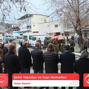 Kıbrıs Gazimiz Emekli Albay Ayhan KUTLUER’in Cenaze Törenine Katılım Sağladık - fotoğraf 1