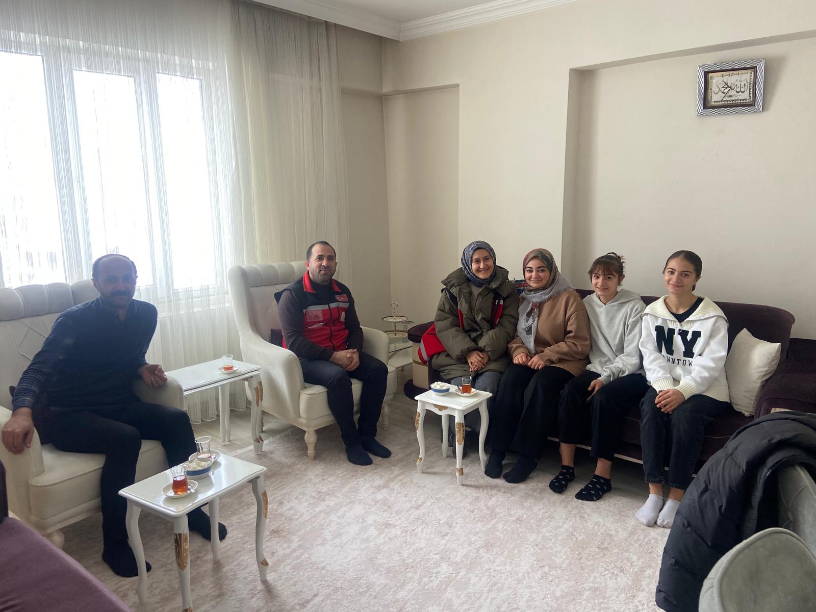 Aile ve Nüfus On Yılı Kapsamında Şehit Ailelerimize Ziyaret 