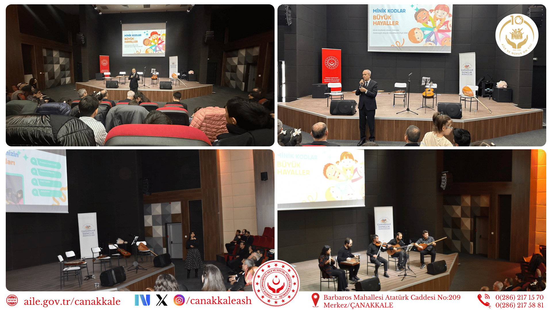 Minik Kodlar, Büyük Hayaller Projesi Sertifika Töreni