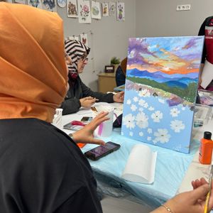 “Sanata Teşvik ve Sanatla Yaşam Programı” ile Hayata Dokunuyoruz - fotoğraf 4