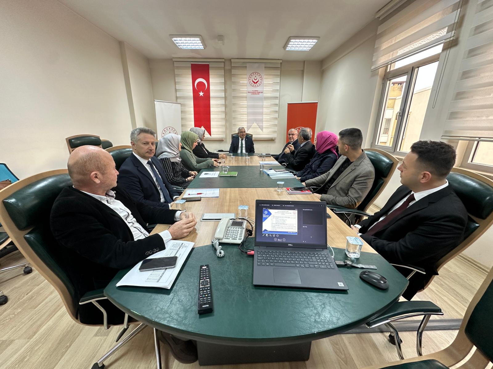 İl Müdürümüz Faruk Uysal başkanlığında,  Çocuk Hizmetleri Planlama ve Koordinasyon Toplantısı gerçekleştirildi