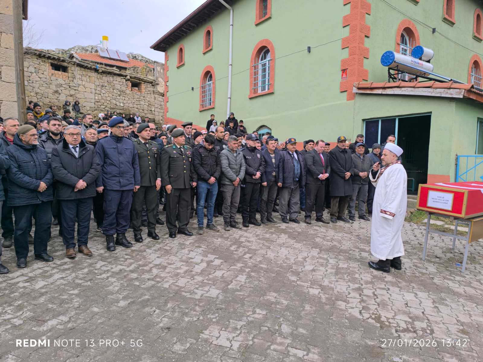 Muharip Gazi Mustafa Altın’ı Ebediyete Uğurladık
