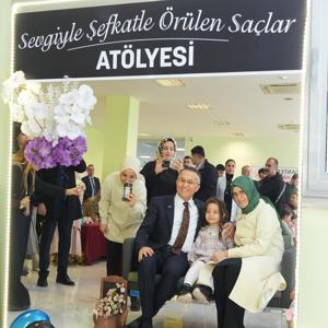 “Sevgiyle Şefkatle Örülen Saçlar” Etkinliği Yoğun Katılımla Gerçekleştirildi - fotoğraf 4