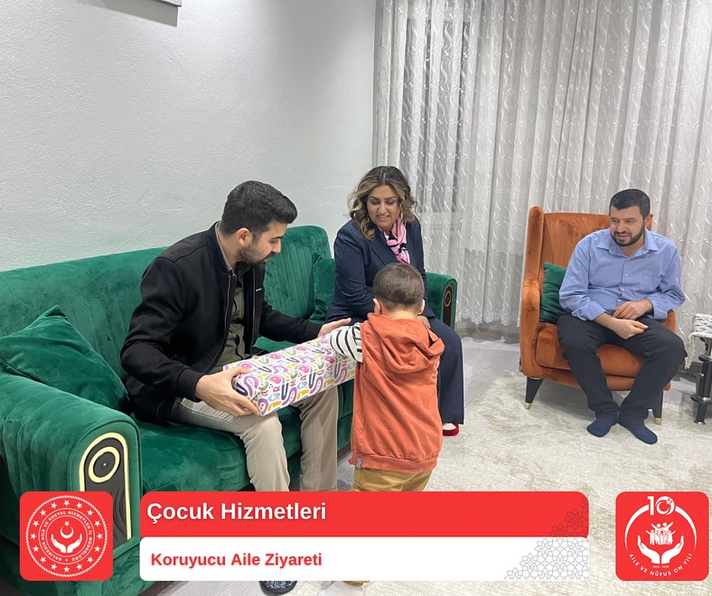 İl Müdürümüz Sayın Emine BÖÇKÜN, Koruyucu Ailemiz “Çam” Ailesini Ziyaret Etti