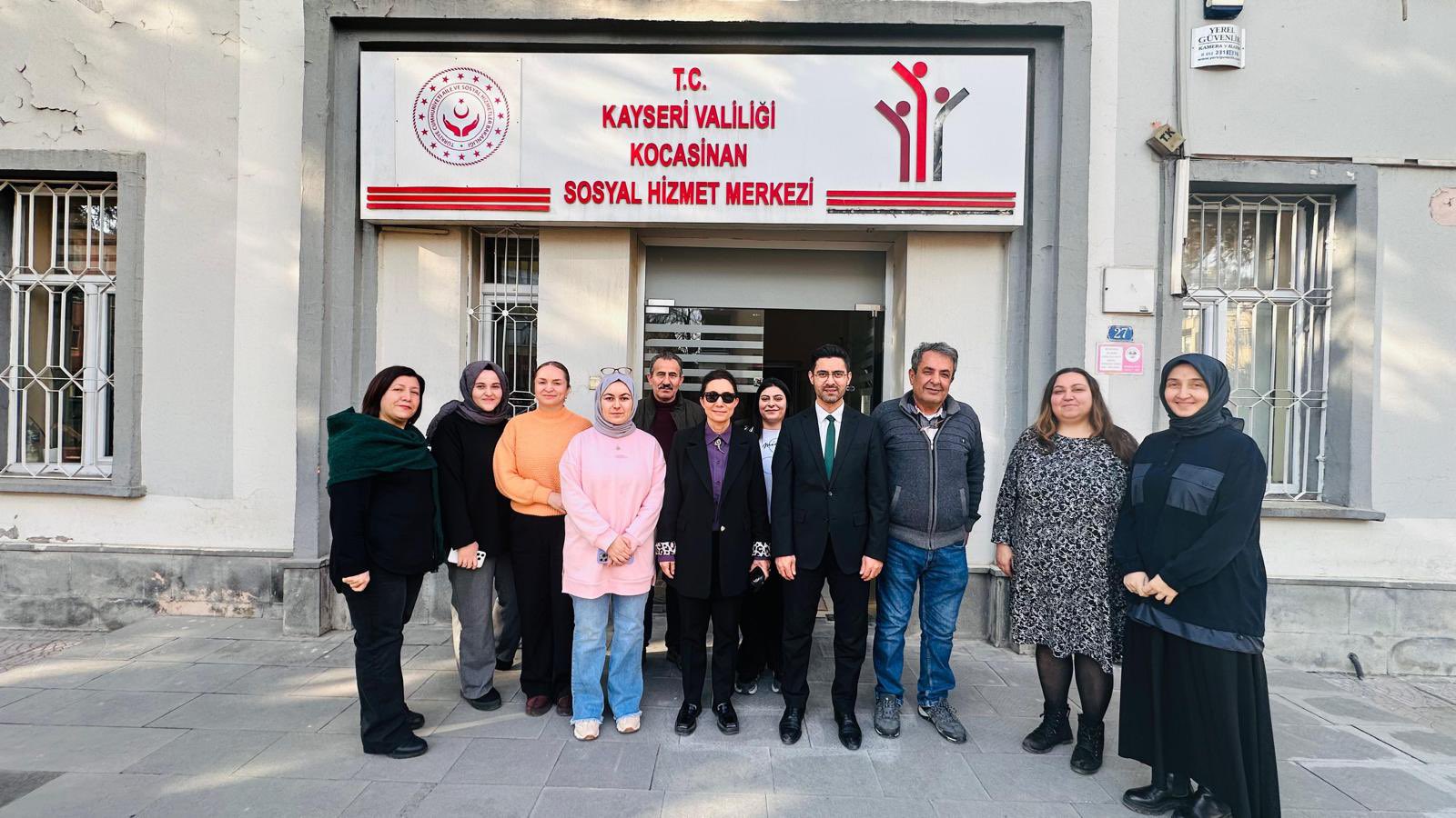 İl Müdürümüz Arzu Çıngır, Kocasinan SHM ve ŞÖNİM Çalışmalarını Yerinde İnceledi