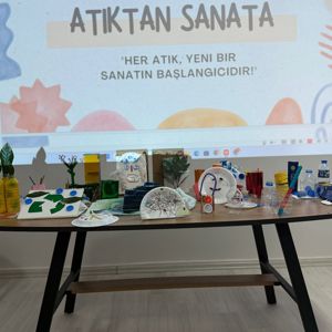 Atıktan Sanata Etkinliği - fotoğraf 1