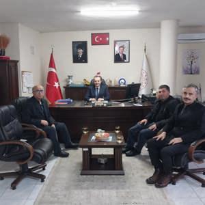 Türkiye Sakatlar Derneği Kırklareli Şube Başkanı Sayın İsmail Koçak ve Lüleburgaz Engelliler Derneği Başkanı Sayın Ömer Dağ, İl Müdürümüz Bilgin Özbaş’ı makamında ziyaret etti. - fotoğraf 1