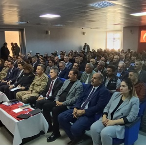 İl Müdürlüğümüze bağlı Ergani Şehit Polis Memuru Coşkun Akşit Sosyal Hizmet Merkezi Müdürlüğü tarafından  25 Kasım Kadına Yönelik Şiddete Karşı Uluslararası Mücadele Günü” kapsamında bilgilendirme eğitimi verilmiştir.  - fotoğraf 2