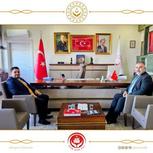 İl Özel İdaresi Genel Sekreteri Tolga ERENER’den İl Müdürümüz Ender YANIK’a Hayırlı Olsun Ziyareti - fotoğraf 1