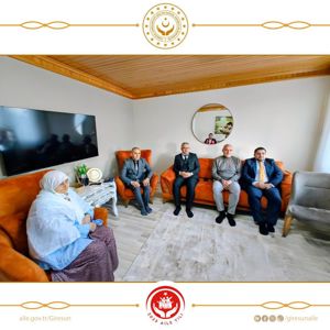 Türkiye Harp Malûlü Gaziler, Şehit Dul ve Yetimleri Derneği Giresun Şube Başkanına Ziyaret - fotoğraf 1
