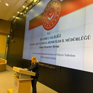 Kadın Hizmetleri Birimi Koordinasyonunda 6284 sayılı Kanun Kapsamında Koruyucu ve Önleyici Tedbirlere İlişkin Uygulama Eğitimi Gerçekleştirildi - fotoğraf 2