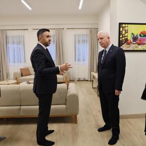 Sayın Valimiz Davut Gül, Şeyh Zayed Çocuk Evleri Sitesi Müdürlüğümüzün Yeni Hizmet Binasını Ziyaret Etti - fotoğraf 2