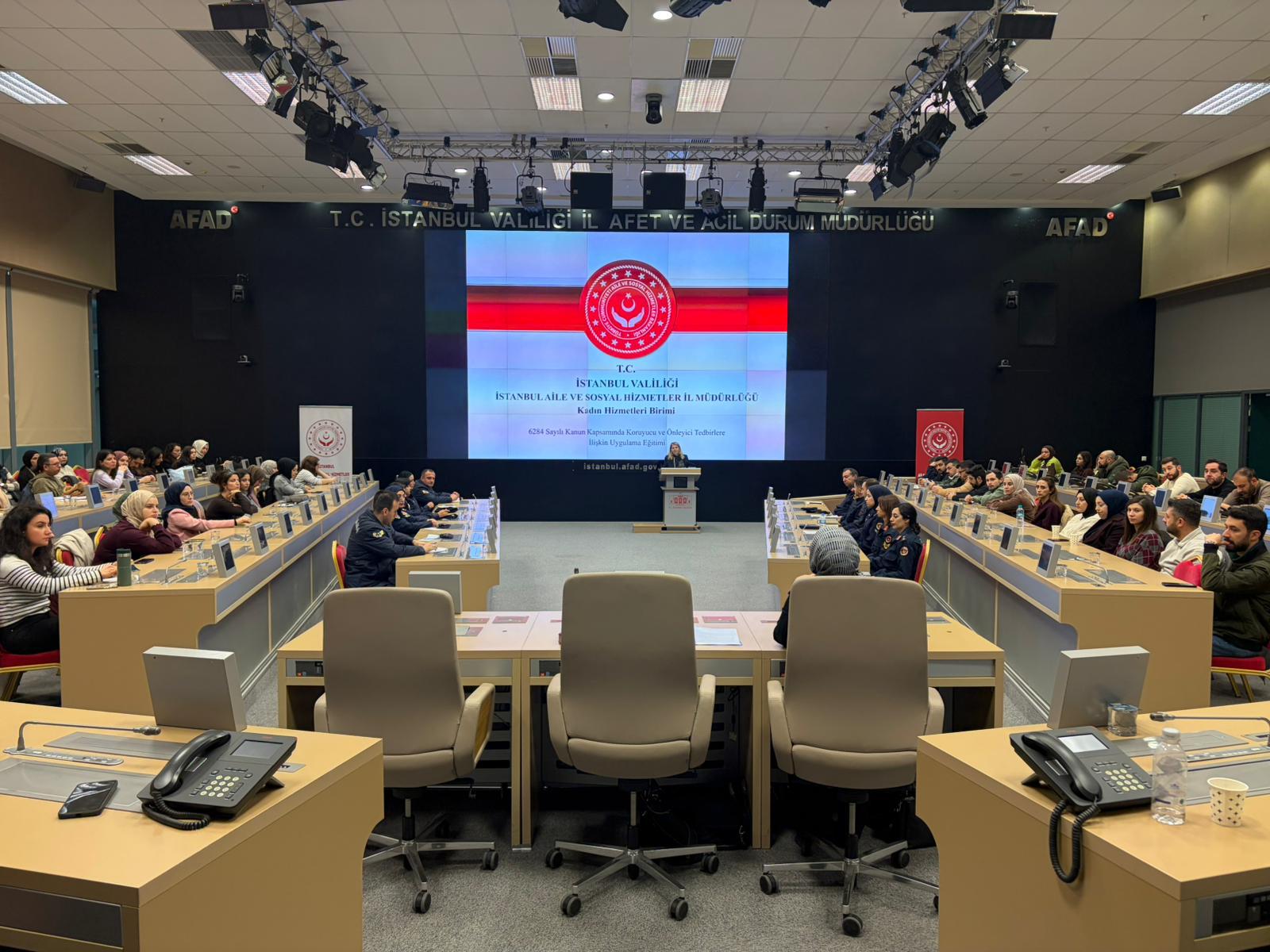 Kadın Hizmetleri Birimi Koordinasyonunda 6284 sayılı Kanun Kapsamında Koruyucu ve Önleyici Tedbirlere İlişkin Uygulama Eğitimi Gerçekleştirildi