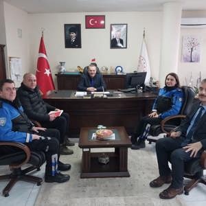 Toplum Destekli Polislik Biriminden İl Müdürlüğümüze Ziyaret - fotoğraf 1
