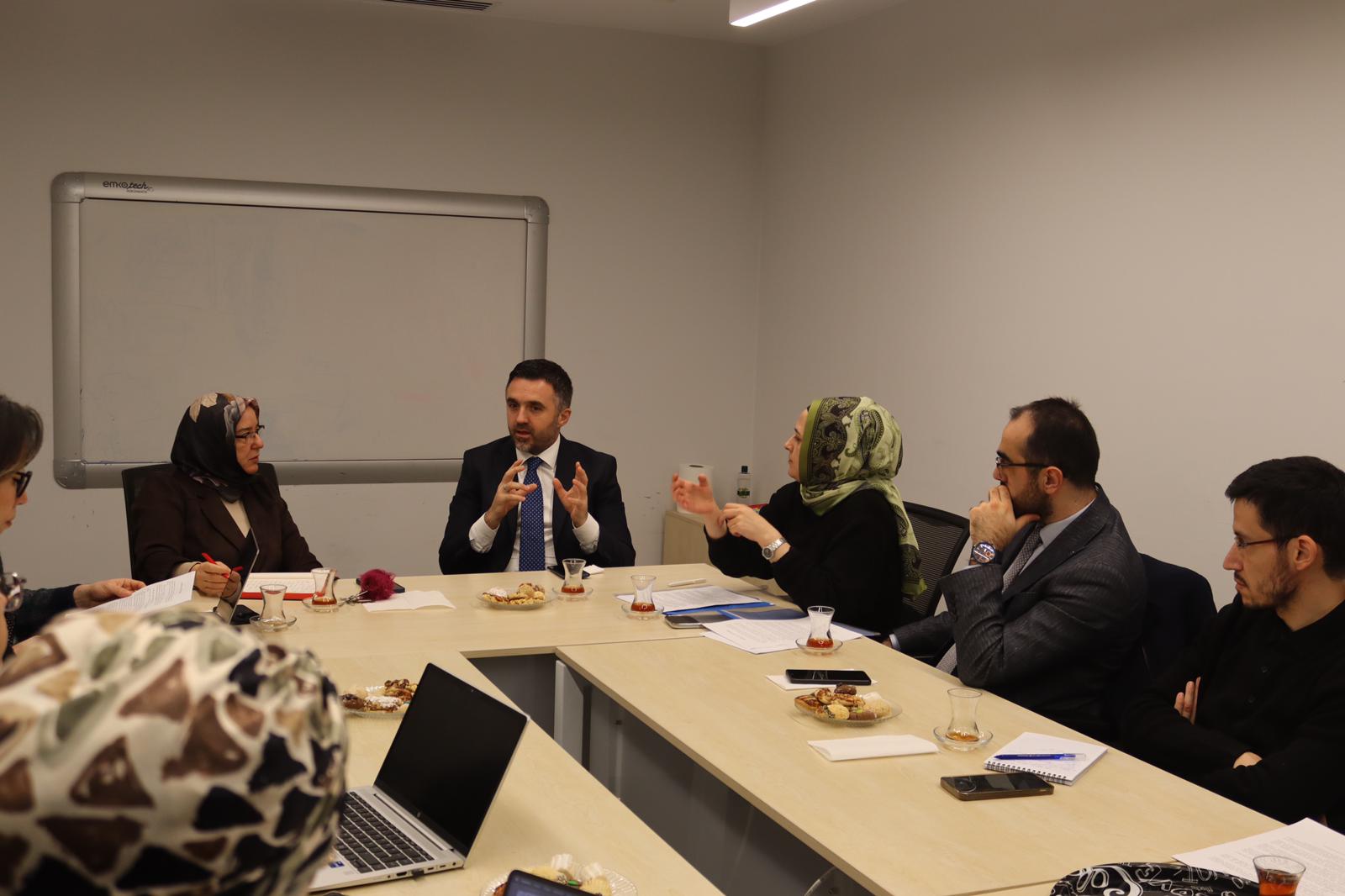 İl Müdürümüz Sn. Ömer TURAN’ın Katılımıyla Marmara Üniversitesi ile Aile ve Nüfus Yılı İstişare Toplantısı Düzenlendi