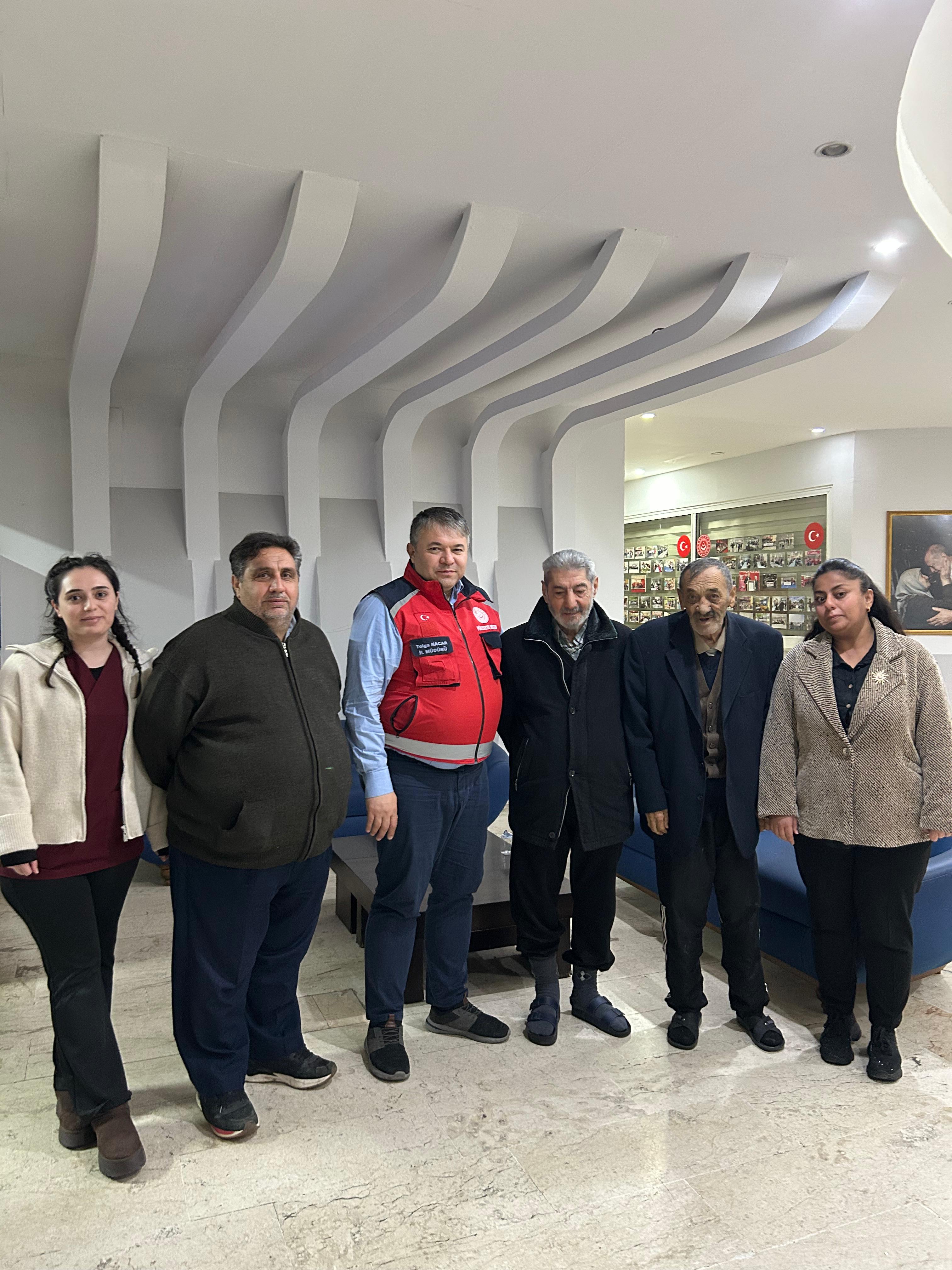 İl Müdürümüzden Özden Huzurevi Personeline Yeni Yıl Ziyareti