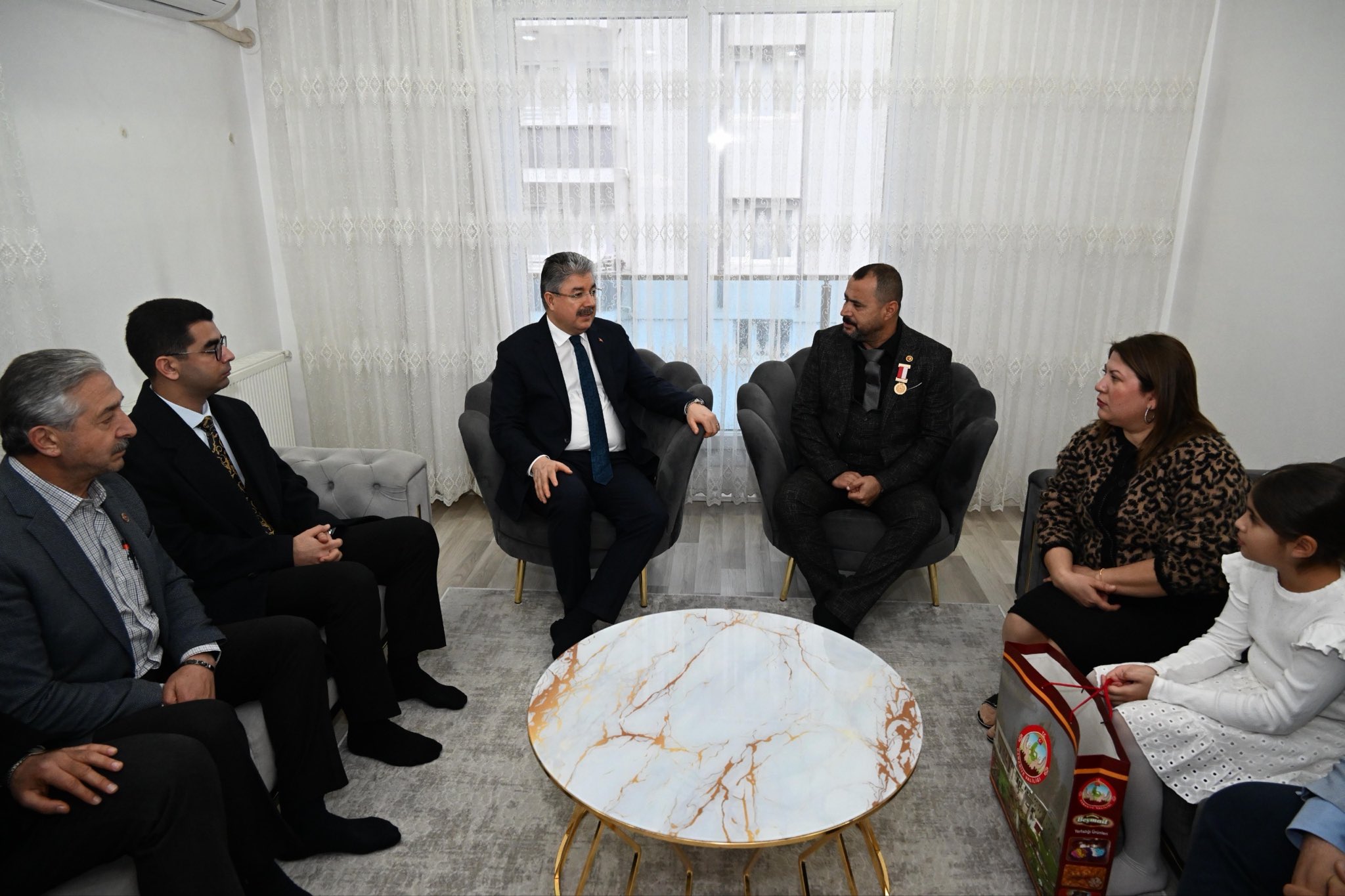 Valimiz ve İl Müdürümüzden Gazimiz Bülent Öz’e Ziyaret